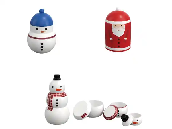 Bild 3 von SILVERCREST® Vorratsdosen-Set / Vorratsdose, Weihnachtsmotiv