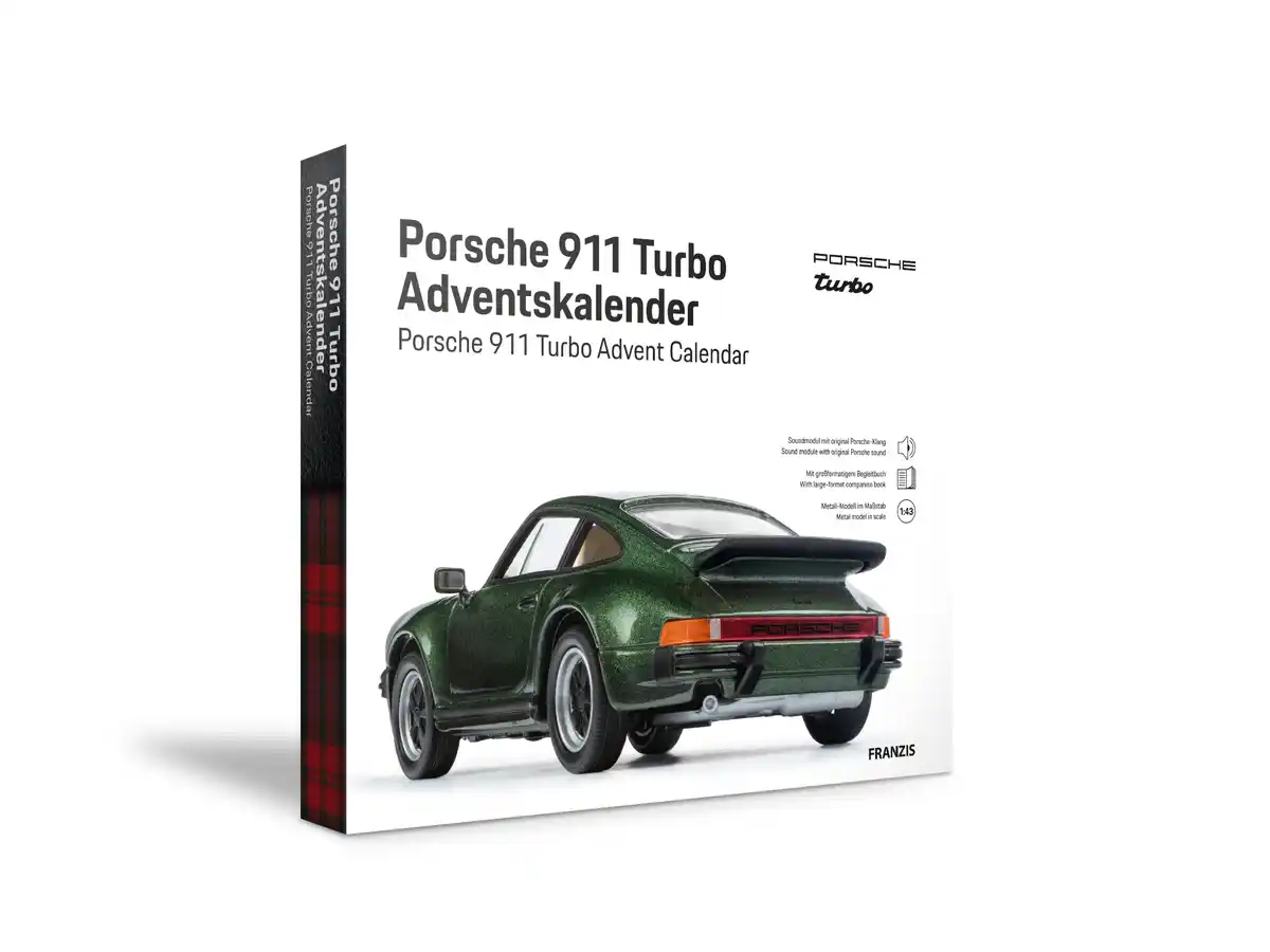 Bild 1 von FRANZIS Porsche 911 Turbo Adventskalender 1:43