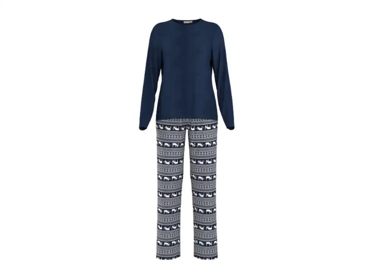Bild 1 von ESMARA® Damen Fleece-Pyjama
