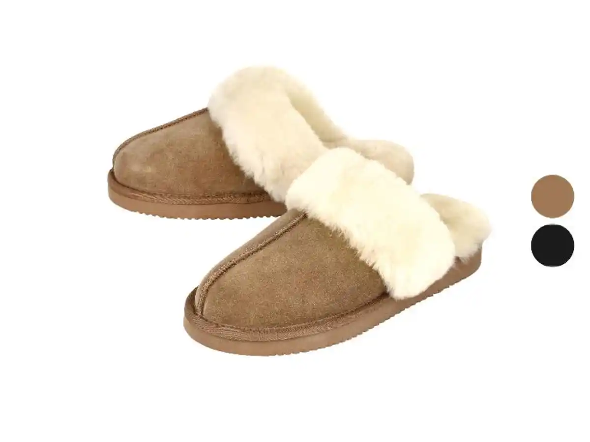Bild 3 von ESMARA® Damen Premium Lammfellhausschuhe