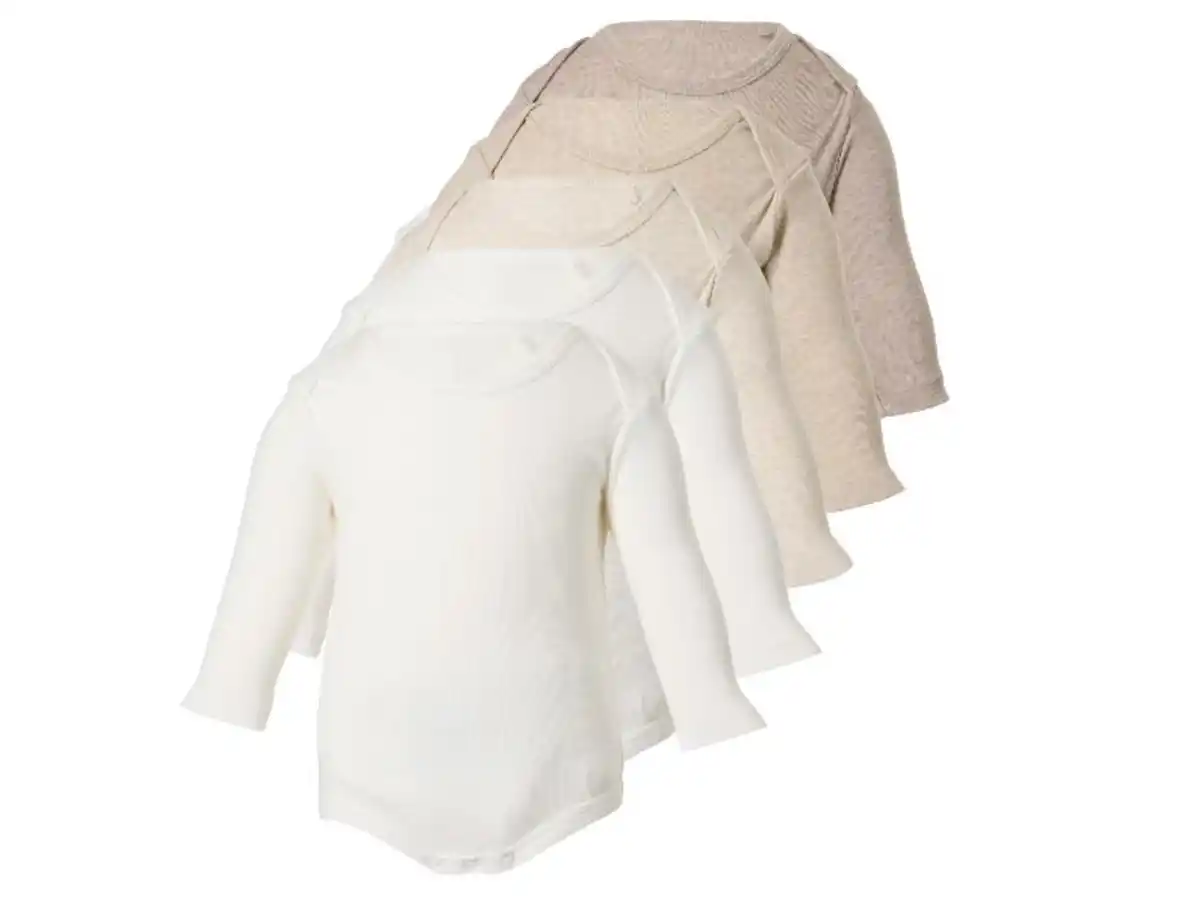 Bild 1 von LUPILU® Baby-Bodys, 5 Stück