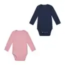 Bild 1 von LILY & DAN Gerippte Baby-Bodys