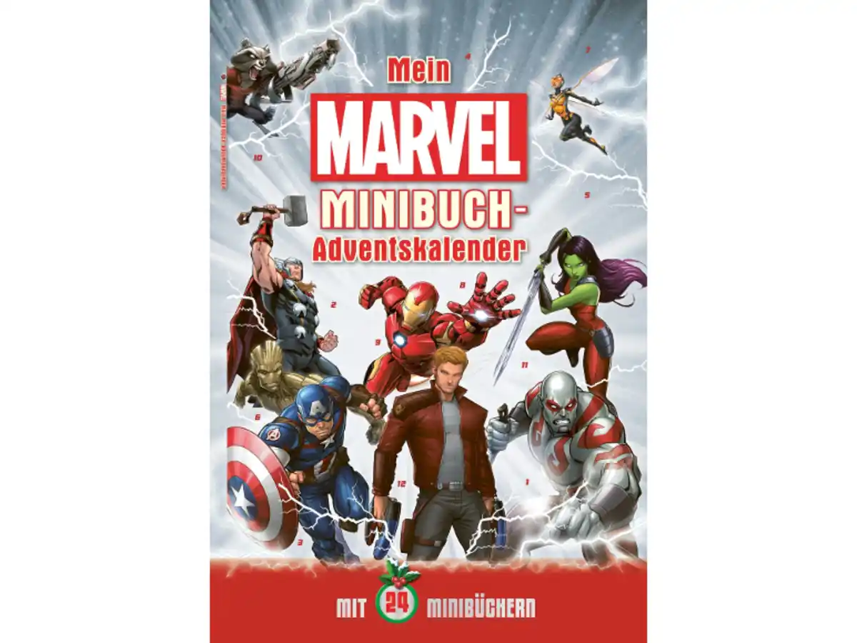 Bild 2 von Minibuch-Adventskalender »Marvel / PAW Patrol / Peppa Pig«