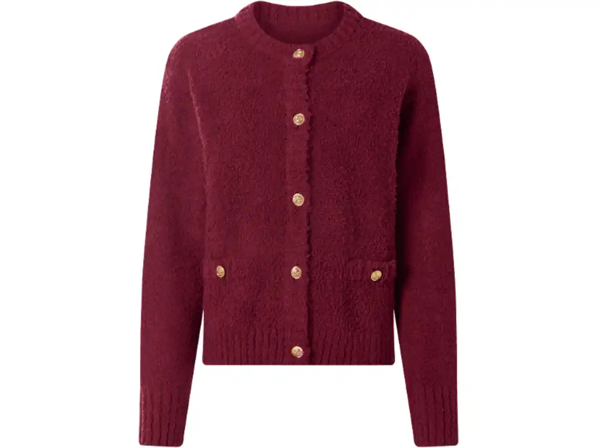 Bild 1 von ESMARA® Damen Plüsch Cardigan