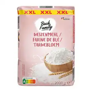 BACK FAMILY Weizenmehl XXL
