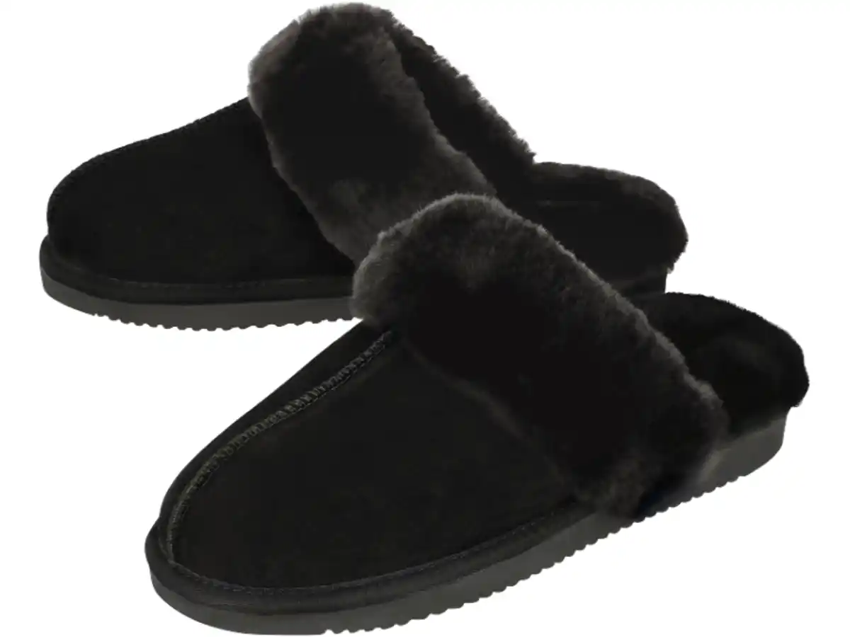 Bild 1 von ESMARA MEN Herren Premium-Lammfellhausschuhe