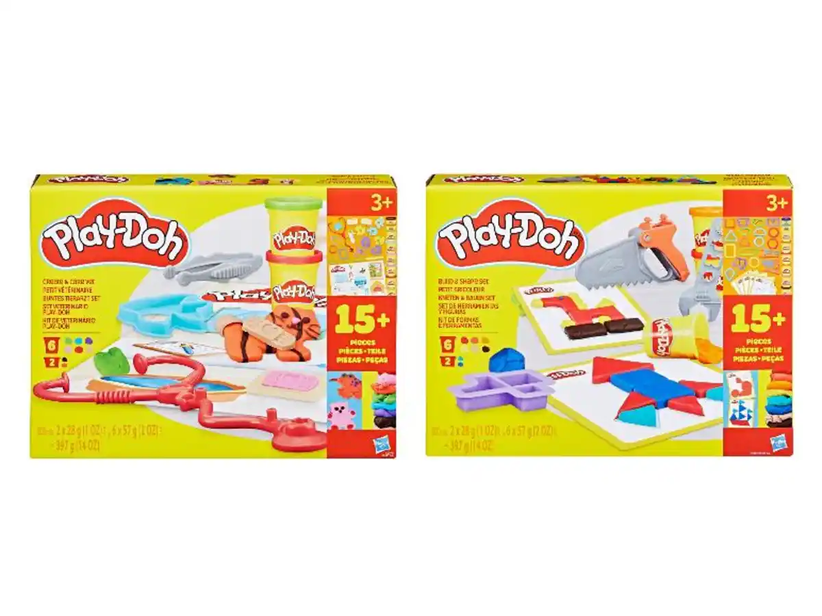 Bild 3 von PLAY DOH Buntes Tierarzt Set / Kneten & Bauen Set