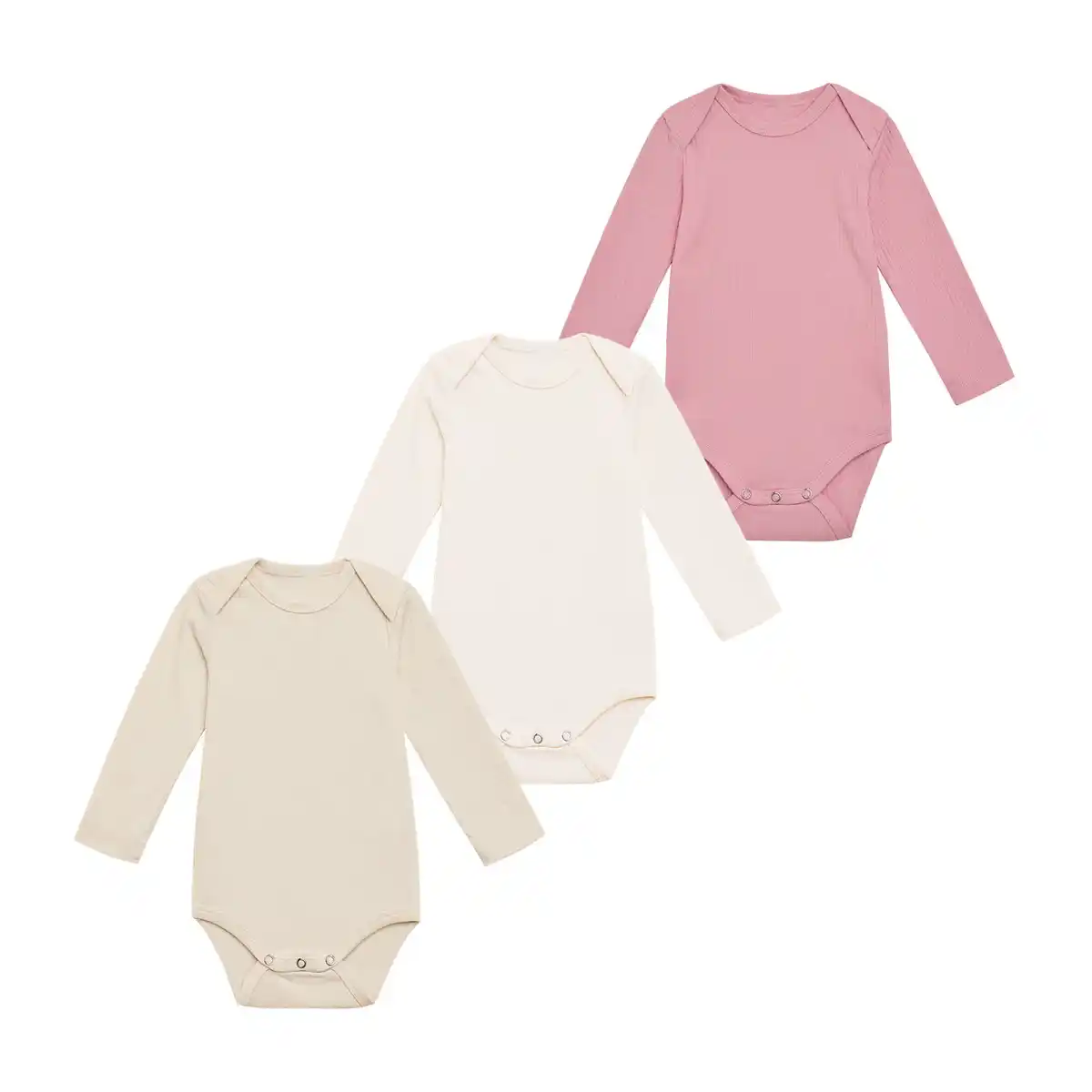 Bild 4 von LILY & DAN Gerippte Baby-Bodys