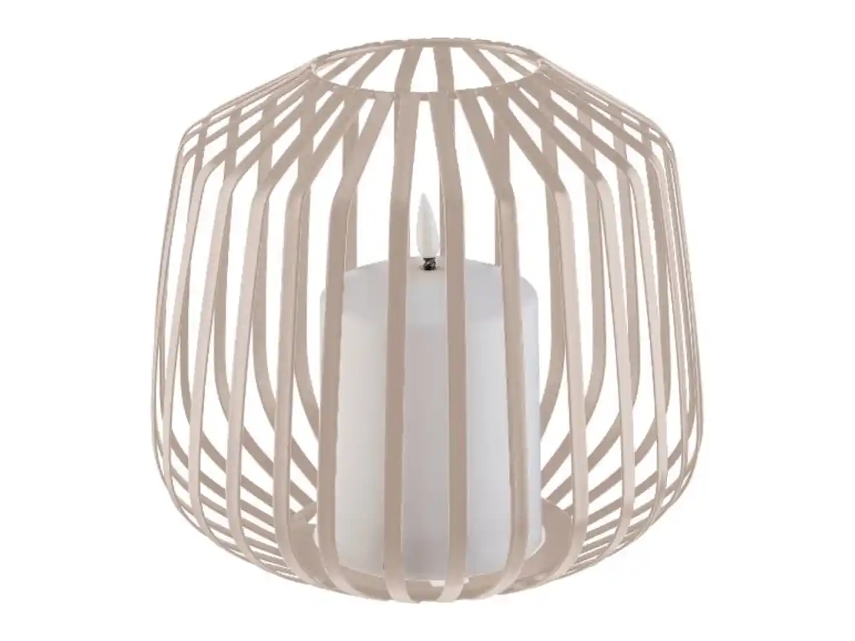 Bild 2 von LIVARNO® LED-Kerze im Metallkorb