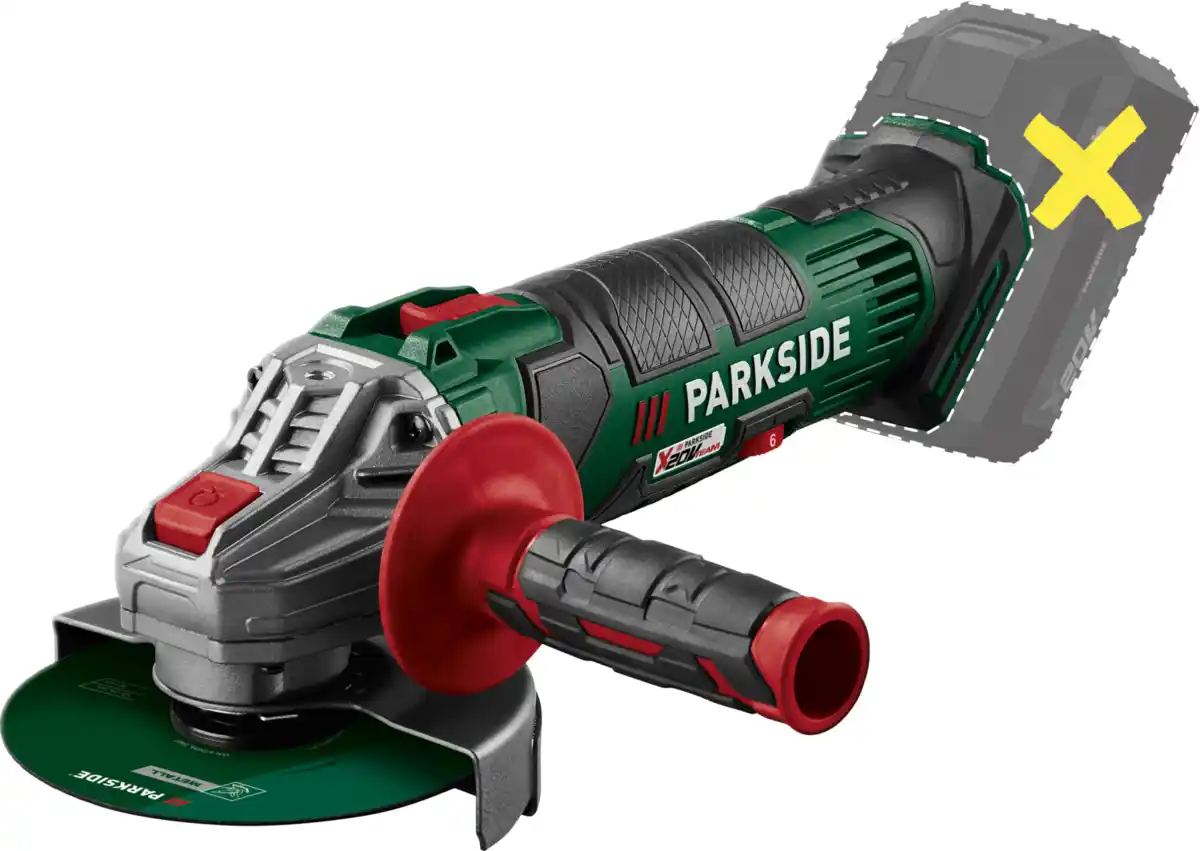 Bild 1 von PARKSIDE® 20V Akku-Winkelschleifer »PWSA 20-Li G4«, ohne Akku und Ladegerät