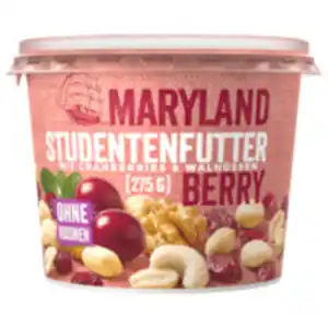 Maryland Studentenfutter Berry oder Snack Nüsse Pur