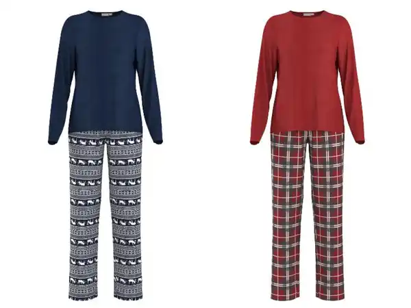 Bild 3 von ESMARA® Damen Fleece-Pyjama