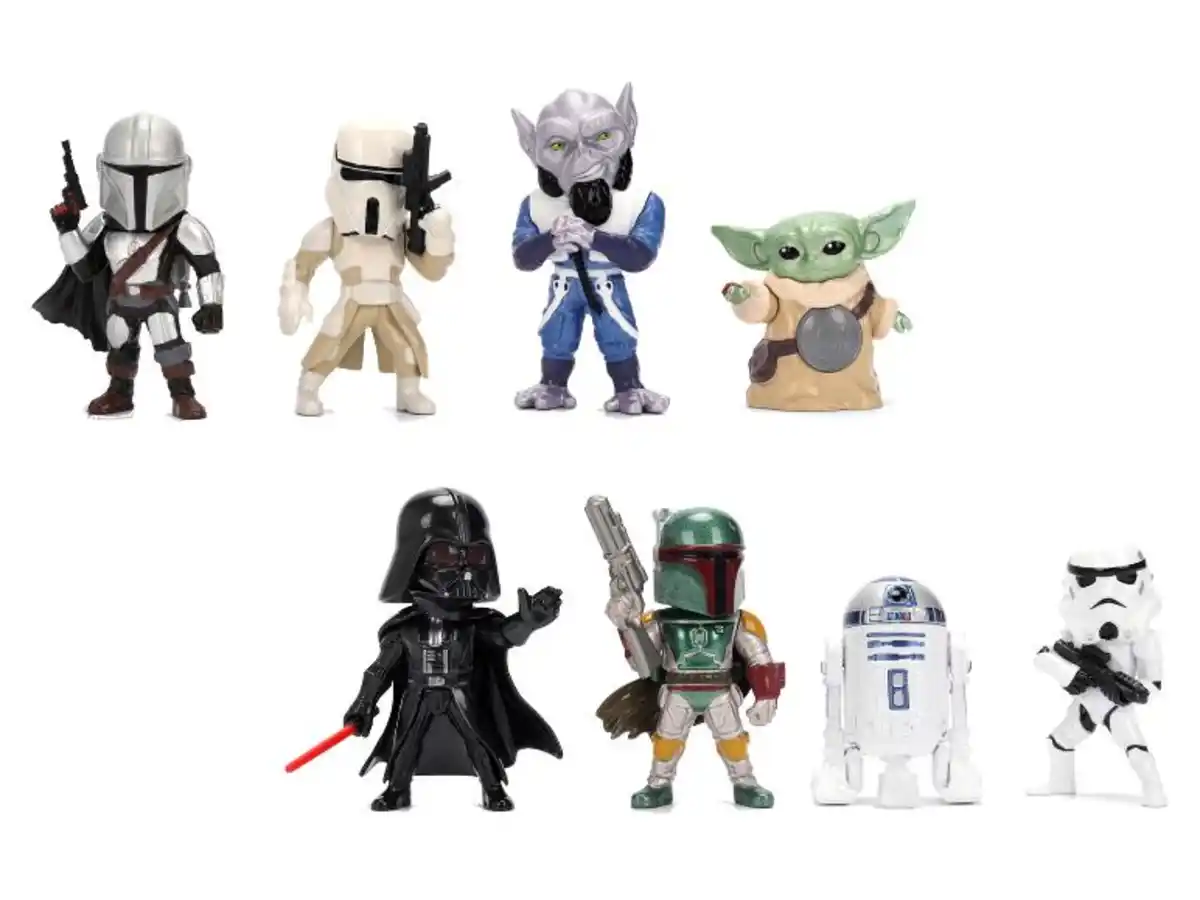 Bild 3 von JADA Star Wars Figuren, 4er Set