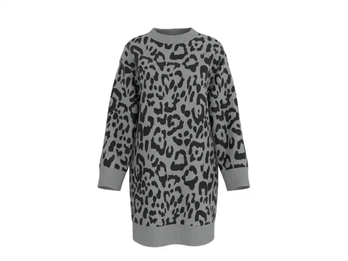 Bild 1 von ESMARA® Damen Jacquard Strickkleid