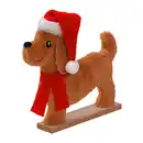 Bild 2 von HOME CREATION Plüsch-Weihnachtsfigur