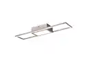 Bild 1 von LED Deckenleuchte Rigido nickelfarbig 60x13cm 6cm Metall