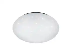 LED Deckenlampe Lukida weiß 38cm 10cm Kunststoff Fernbedienung