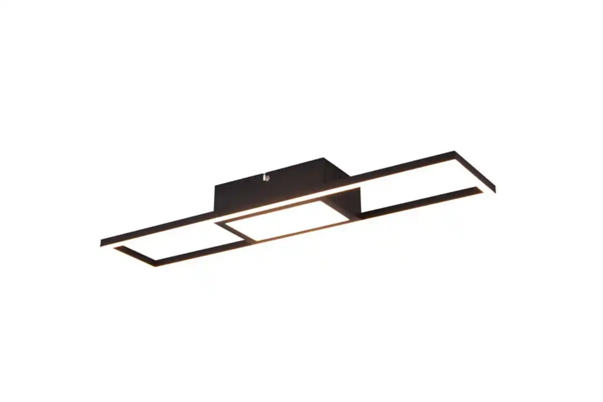 Bild 1 von LED Deckenleuchte Rigido schwarz 60x13cm 6cm Metall
