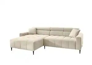 Ecksofa Easy 256 x 180 cm Beige