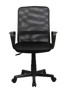 Bürostuhl Weilheim Kunststoff 98 x 56 x 55 cm Schwarz