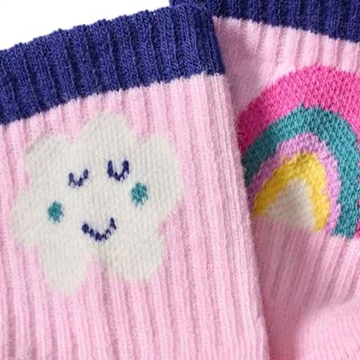Bild 3 von ALANA Stoppersocken mit Regenbogen-Muster, rosa, Gr. 23/24, 1 St
