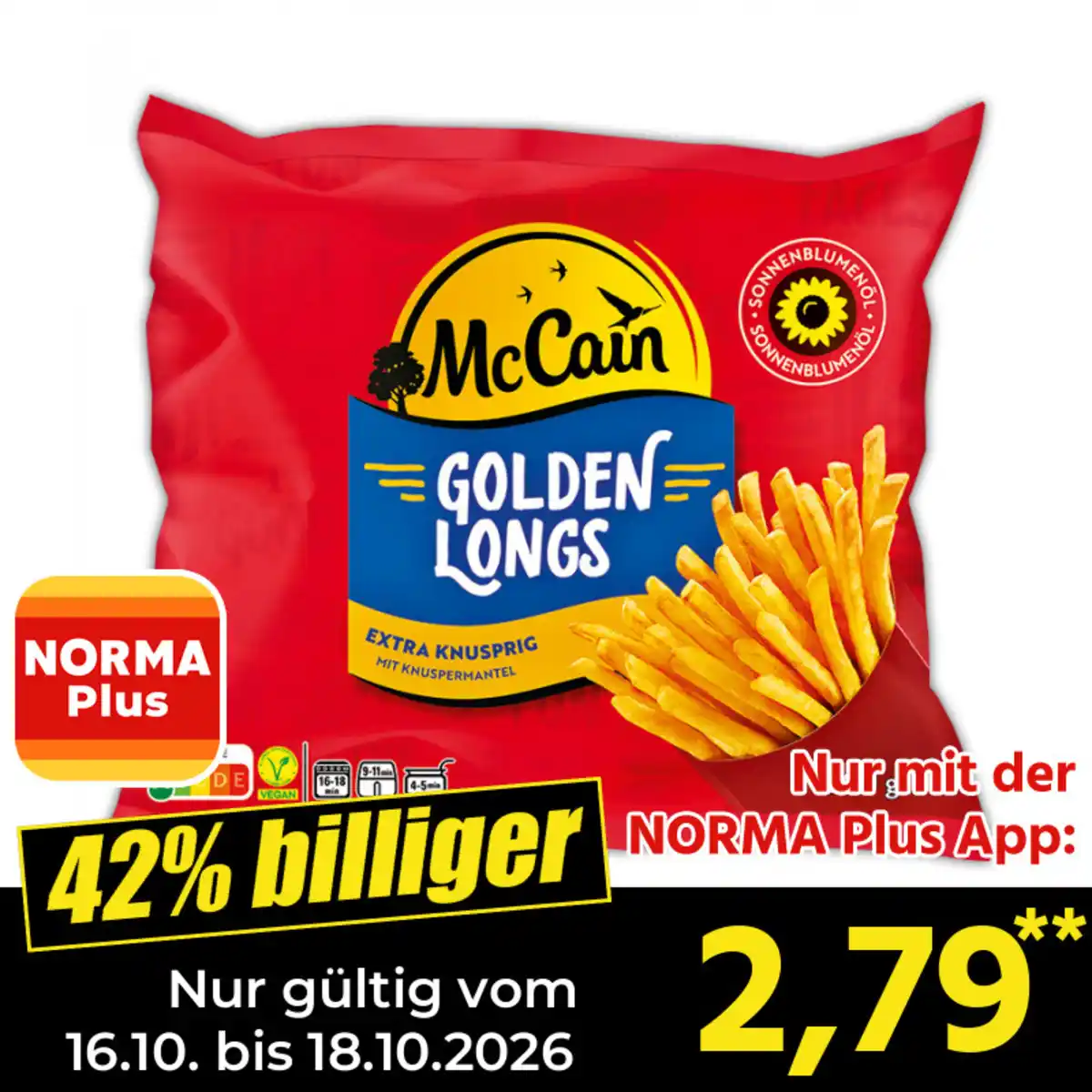 Bild 1 von McCain Golden Longs