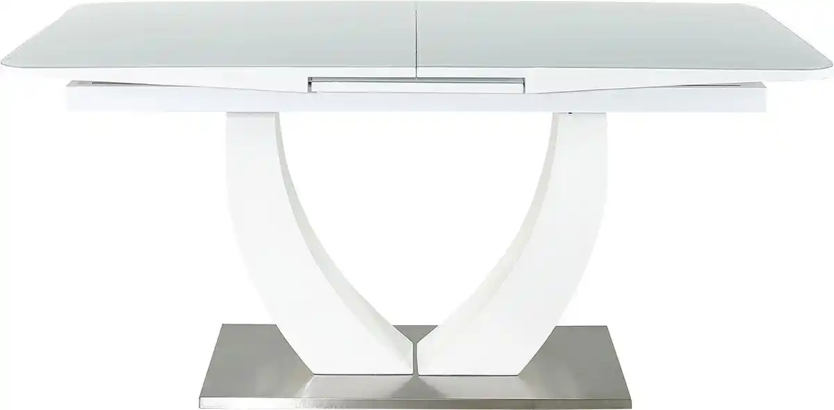 Bild 1 von Jockenhöfer Gruppe Esstisch Ulm, NEU in kaschmir, Hochglanz, mit Synchronauszug, Breite 160-200 cm