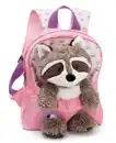 Bild 1 von NICI Rucksack mit Plüschtier Waschbär 21x26cm, 1 Stk