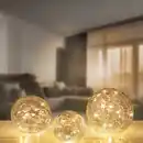 Bild 1 von LED-Glaskugel-Set, 3-teilig