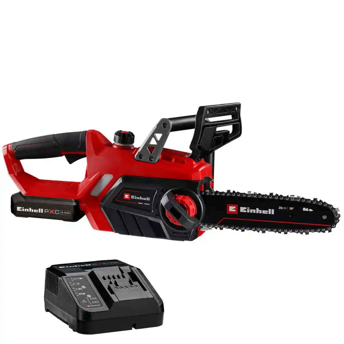 Bild 1 von Einhell Akku-Kettensäge 'GE-LC 18/25-1 Li'-Kit 18 V mit Akku und Ladegrät