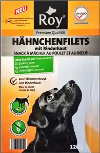 ROY Hähnchenbrustfilets mit Rinderhaut 120 g