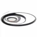 Bild 1 von Brilliant LED Deckenleuchte Opame 31W Ø42 cm Metall schwarz warmweiß-kaltweiß