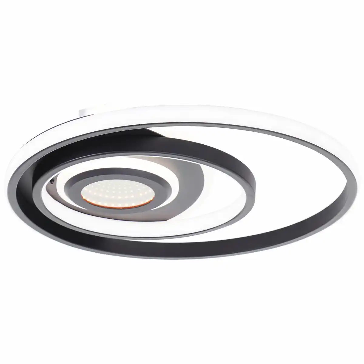 Bild 1 von Brilliant LED Deckenleuchte Opame 31W Ø42 cm Metall schwarz warmweiß-kaltweiß