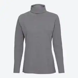Damen-Langarmshirt mit Rollkragen