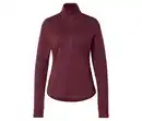 Bild 1 von Thermo-Sportshirt mit Half-Zip, weinrot
