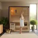 Bild 2 von Home Deluxe Traditionelle Sauna SHADOW - L