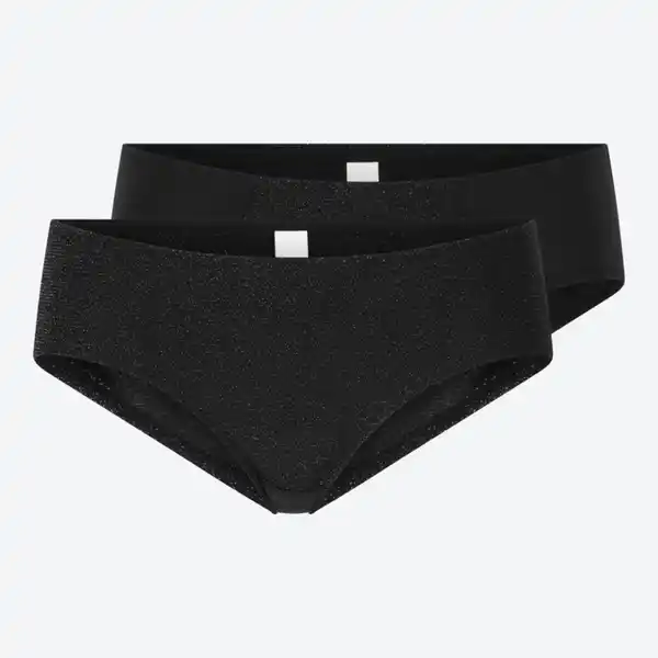 Bild 2 von Damen-Hipster mit Glitzer, 2er-Pack