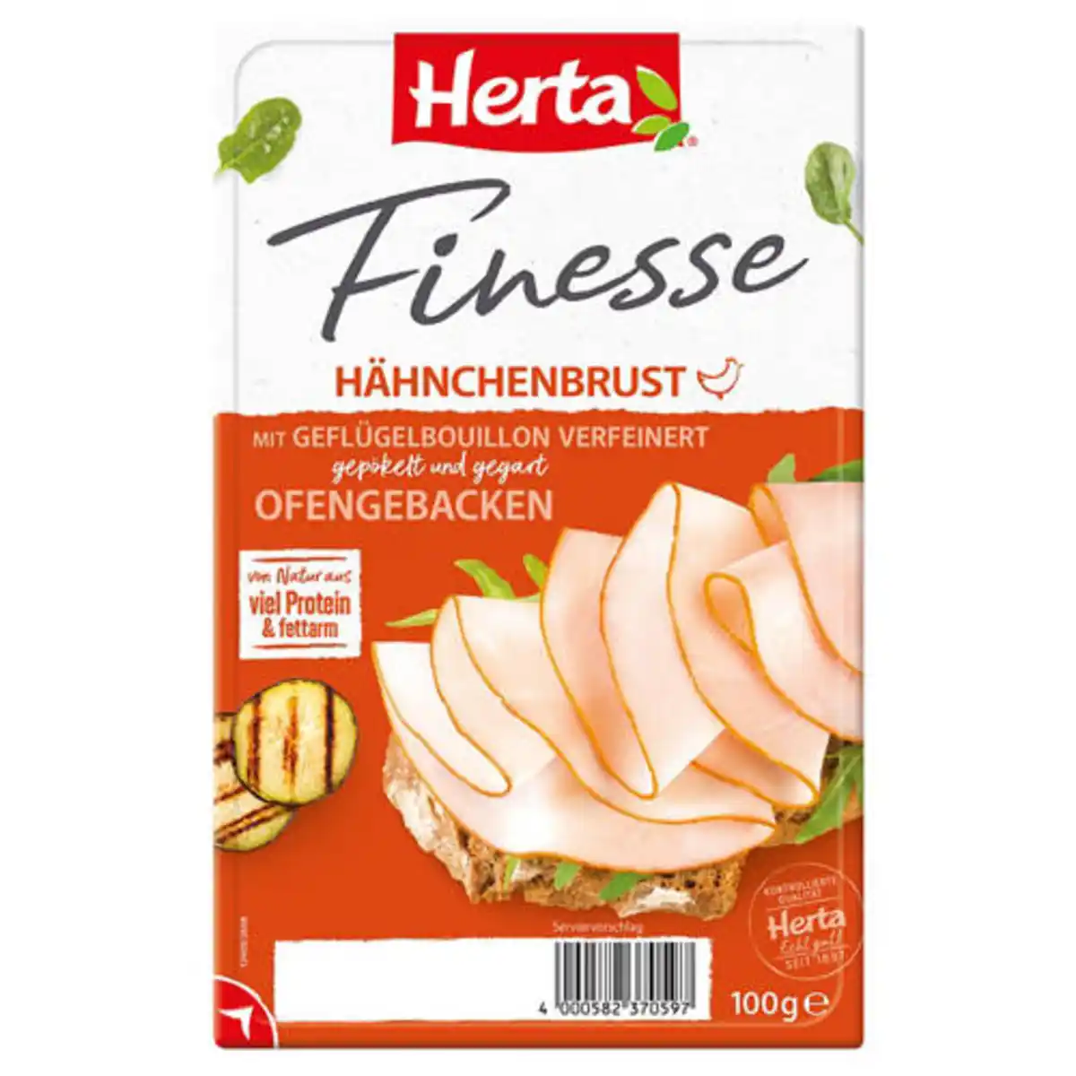 Bild 1 von HERTA Finesse 100 g, Hähnchenbrust im Ofen