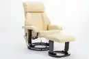 Bild 1 von Happy Home Massagesessel mit Fußhocker & Heizfunktion - Beige