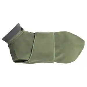 ROMEO Hunde-Fleece-Jacke, Grün, S