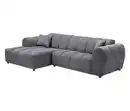 Bild 1 von Longchair links mit Sofa 2-Sitzer rechts »Loftwave«, grau