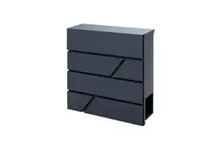 Hardin 1fachgut Briefkasten, ca. 37 x 37 x 11 cm - Anthrazit
