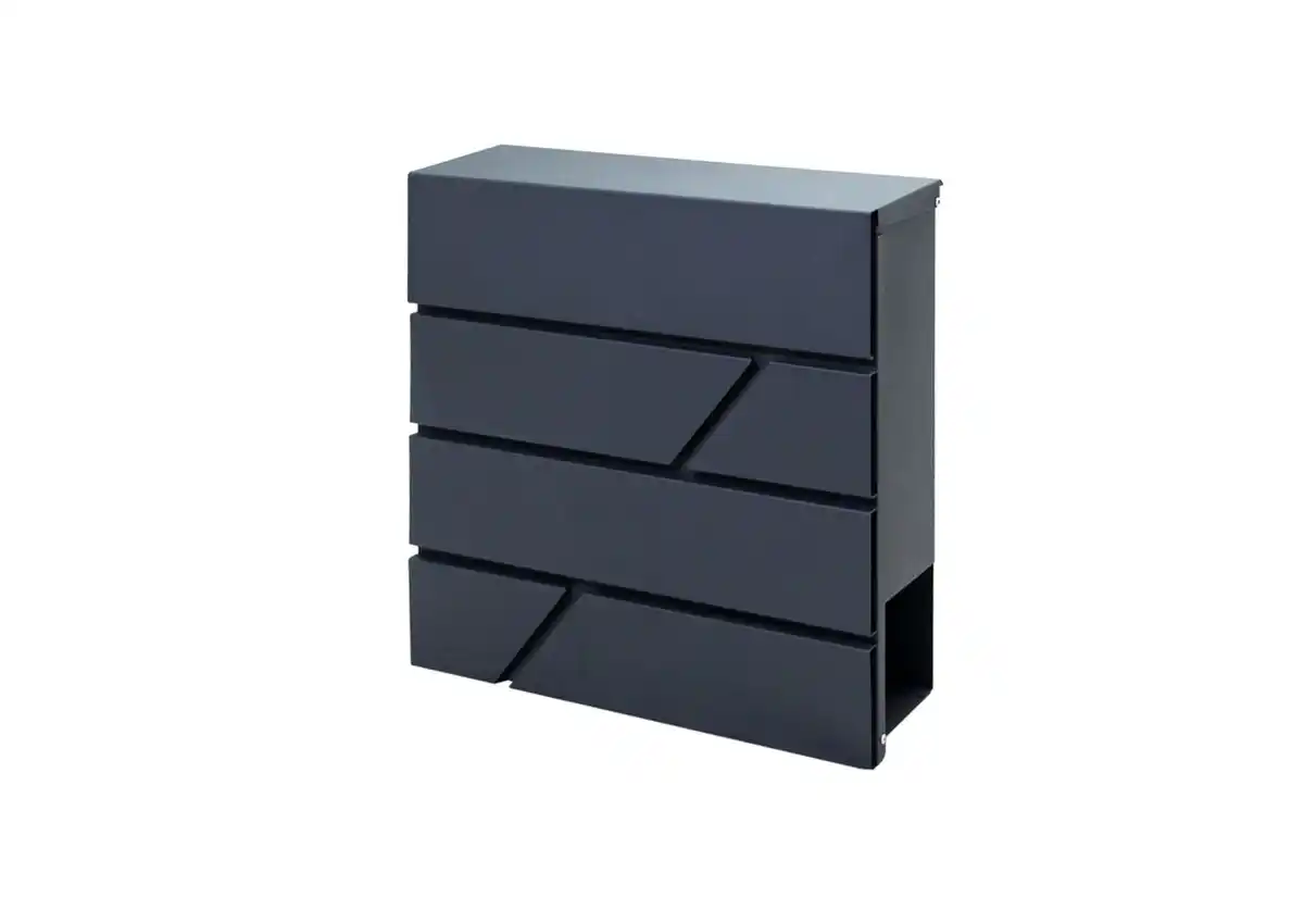 Bild 1 von Hardin 1fachgut Briefkasten, ca. 37 x 37 x 11 cm - Anthrazit