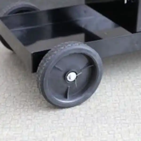 Bild 3 von Tech-Craft Schweißwagen, Gasflaschenwagen, mit Sicherheitskette, 3 Regale, schwarz