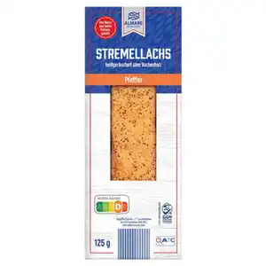 ALMARE Stremellachs 125 g, Pfeffer