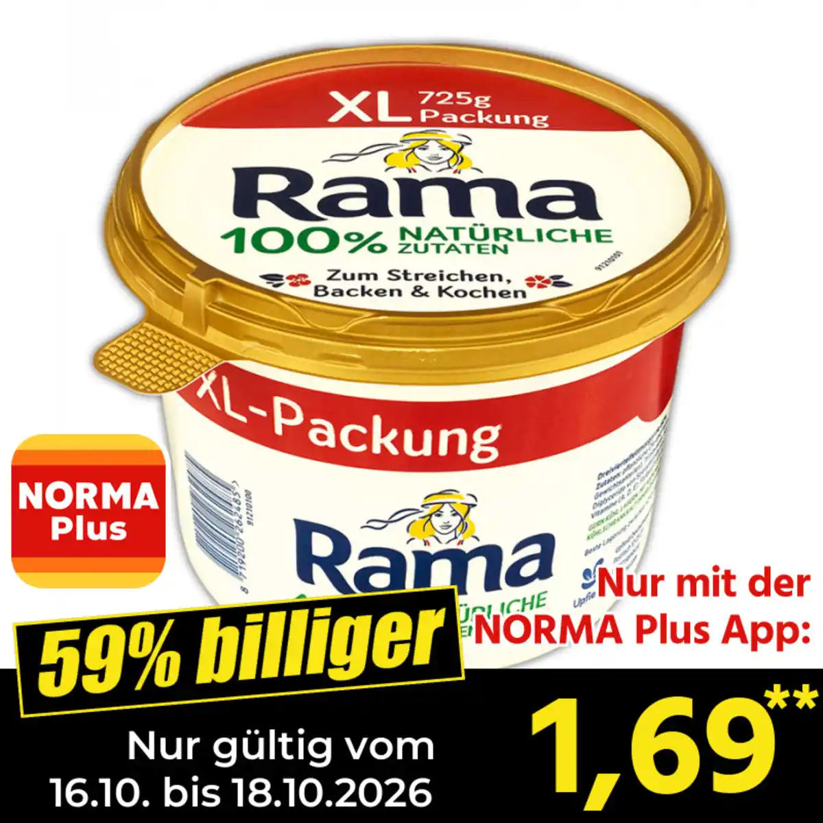 Bild 1 von Rama Brotaufstrich XL