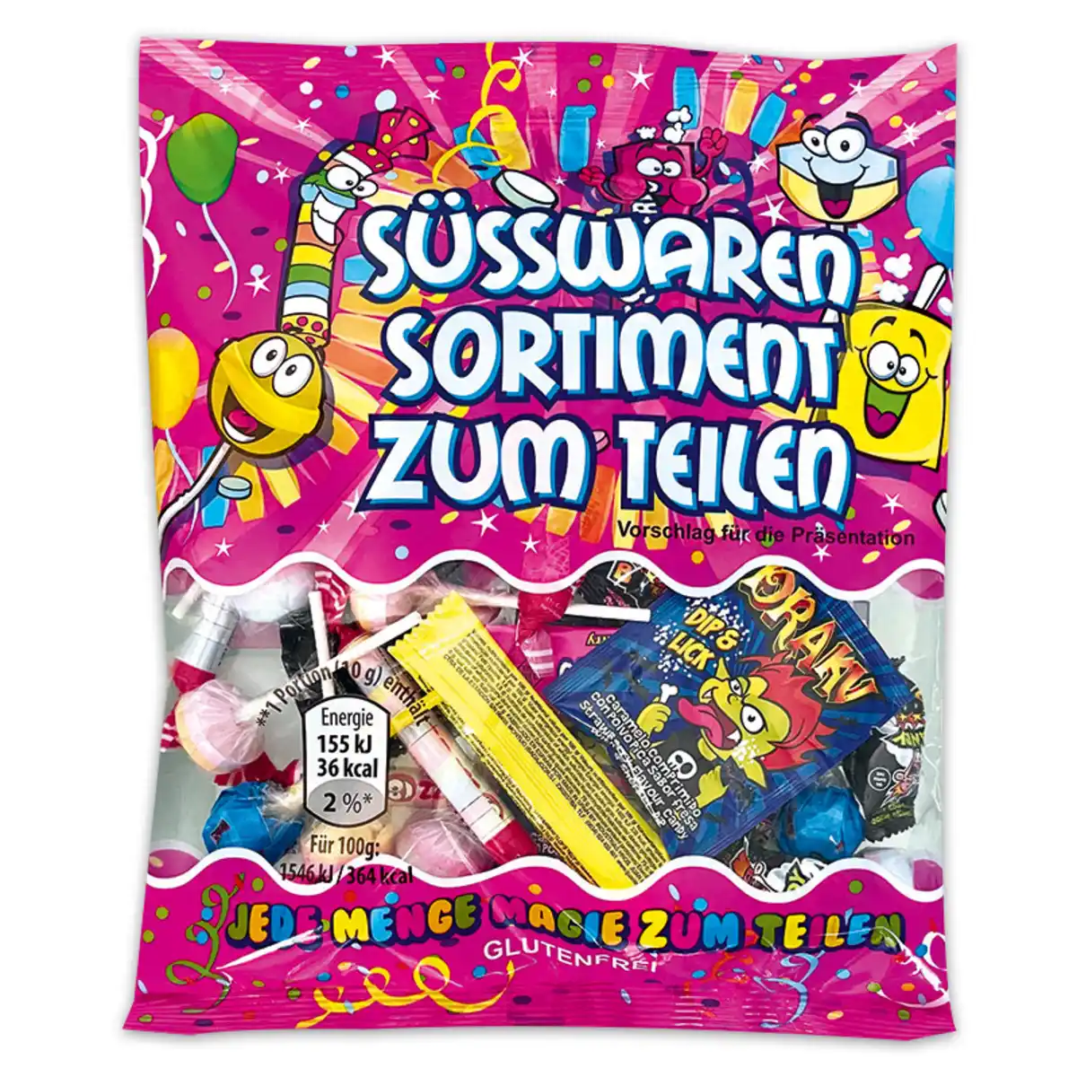 Bild 1 von Süßwaren Sortiment zum Teilen