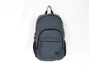 ELEPHANT Rucksack aus Two Tone Polyester schwarz/grau, 1 Stk