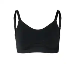 Seamless-Sport-BH, schwarz