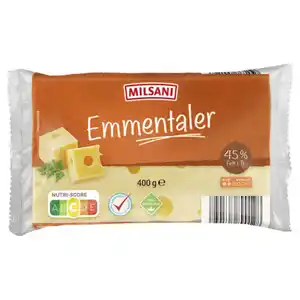 MILSANI Emmentaler am Stück 400 g